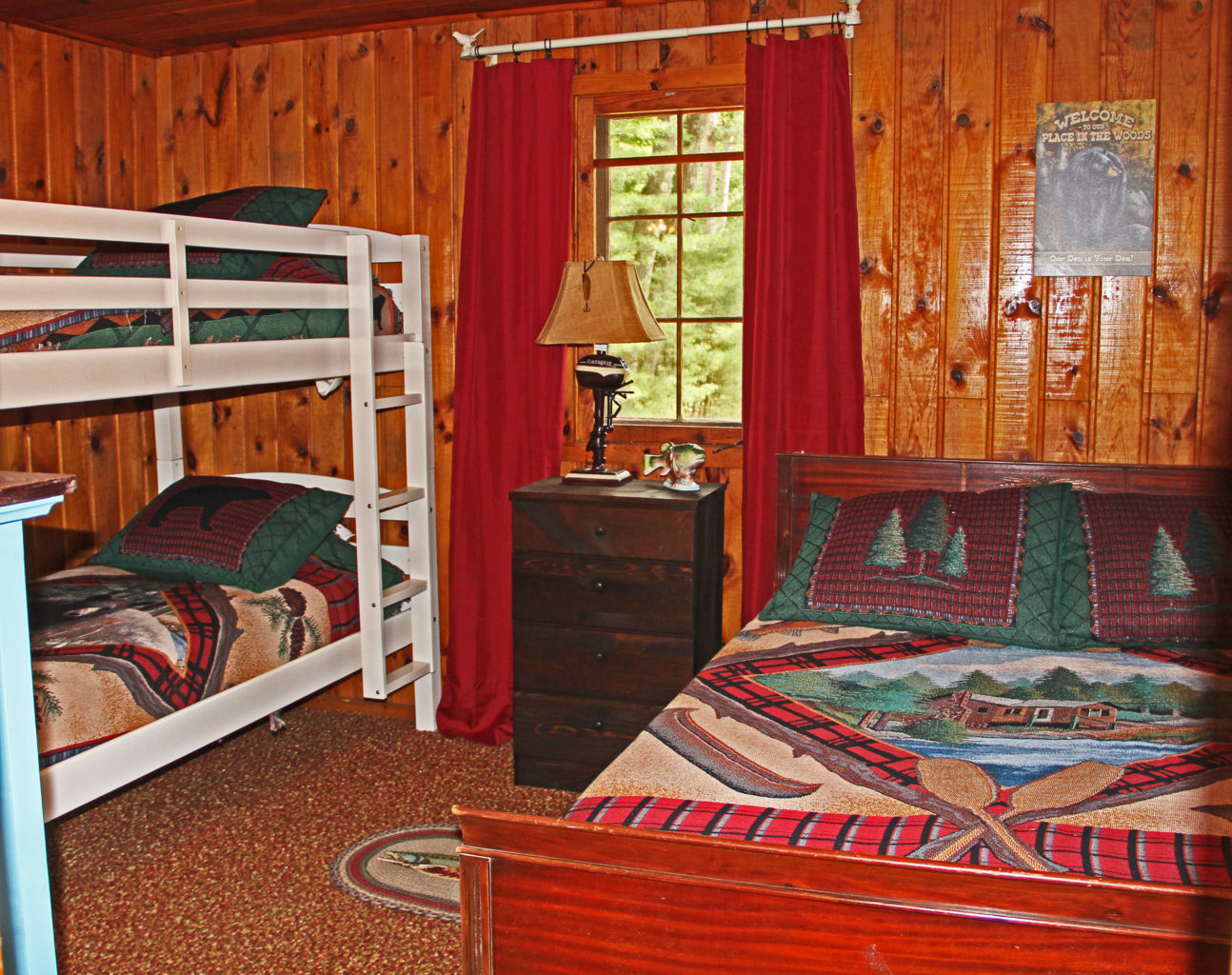 Comp Bunk Bed Room Eagle Waters Resort Comp Bunk Bed Room
