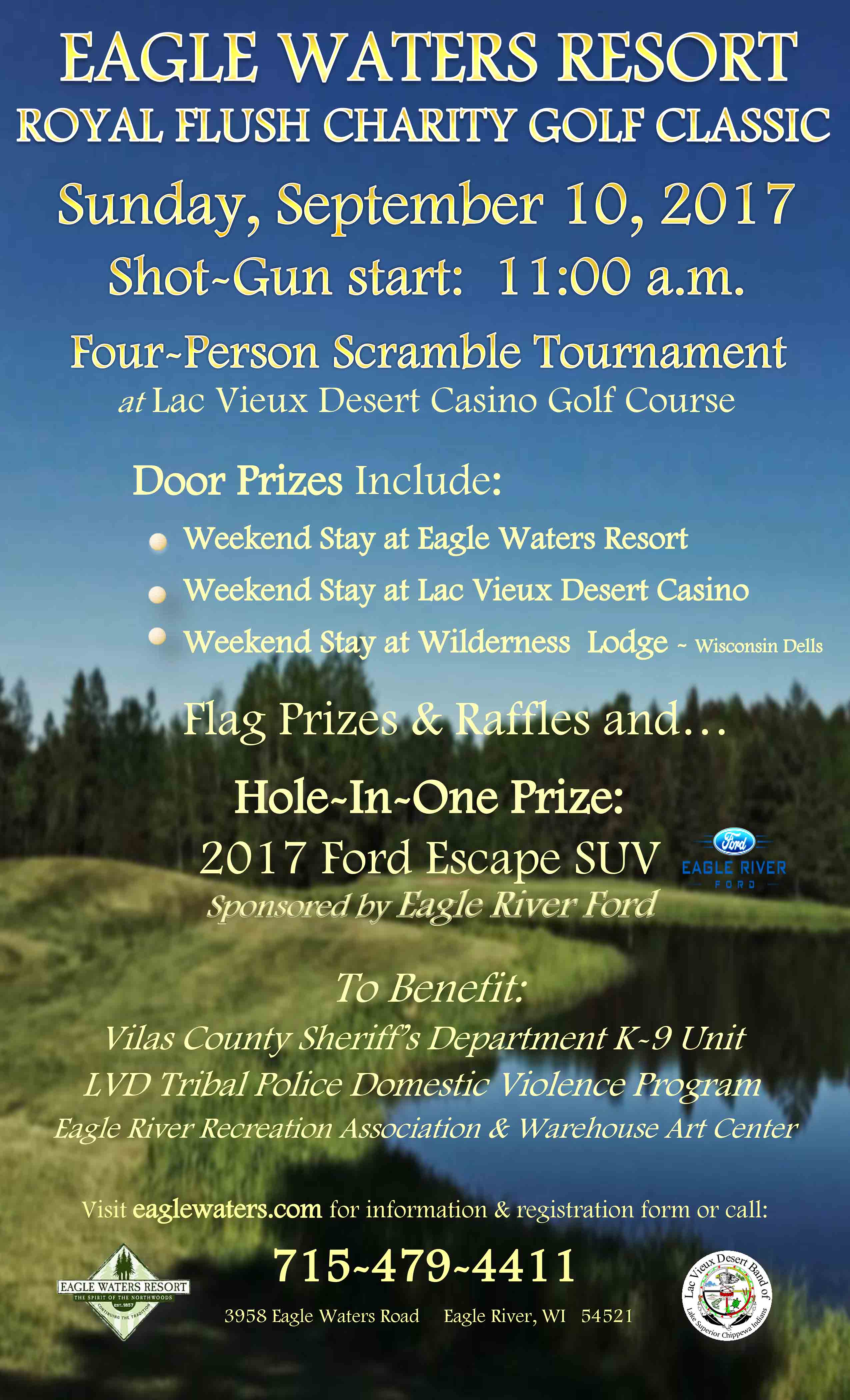Eagle River Ford >> Golf Outing Flyer Eagle Waters Resort Eagle River Ford >> Golf Outing Flyer Eagle Waters Resort